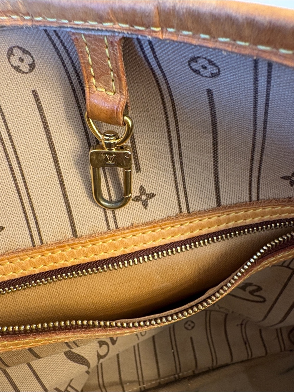 Vintage Louis Vuitton Monogram Canvas Neverfull MM - Picture 14 of 16